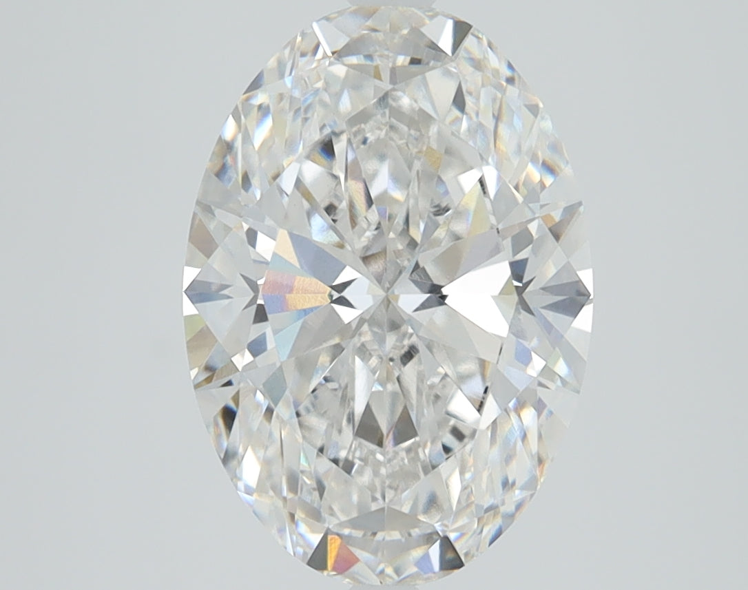 3.08ct Oval, F VVS2 — IGI