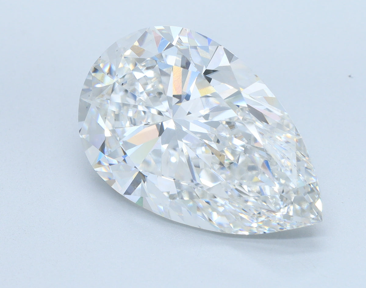 8.05ct Pear, F VS2 — IGI