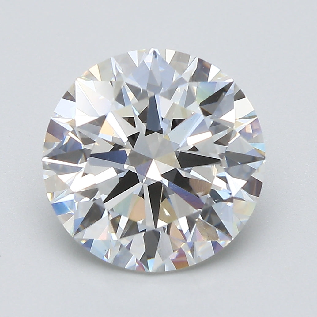 4.01ct Round, F VS2 — IGI