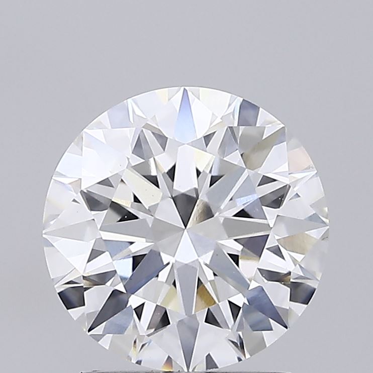 2.07ct Round, E VVS2 — IGI