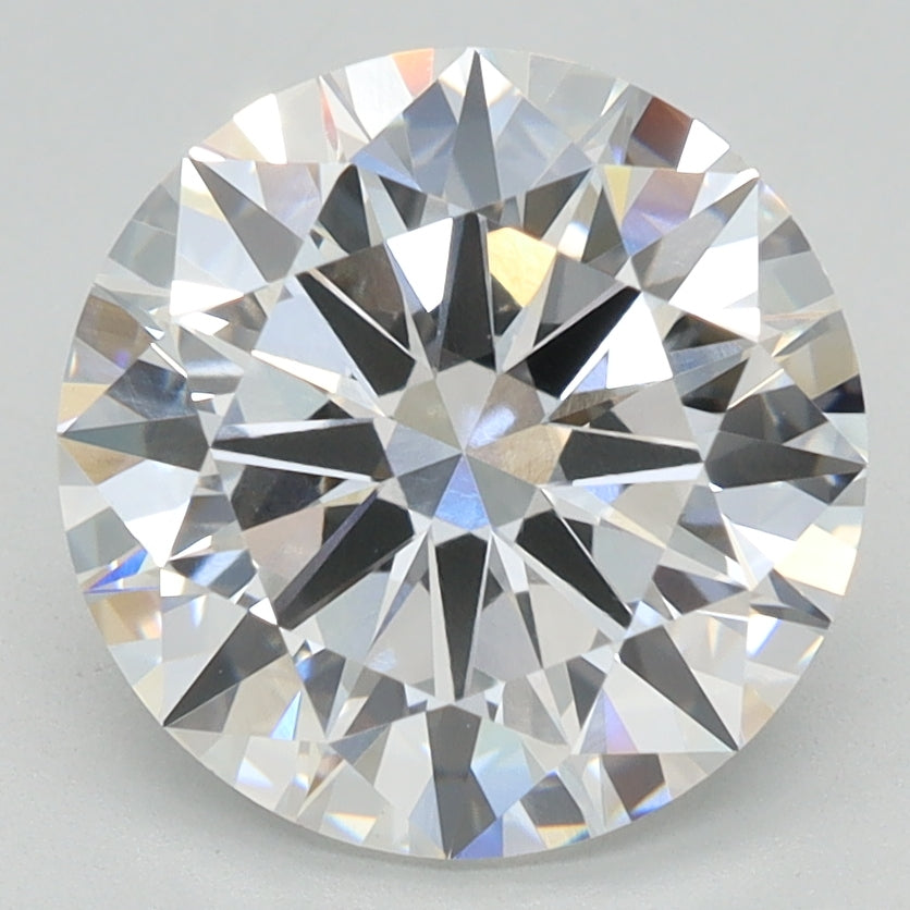2.97ct Round, E VVS2 — IGI