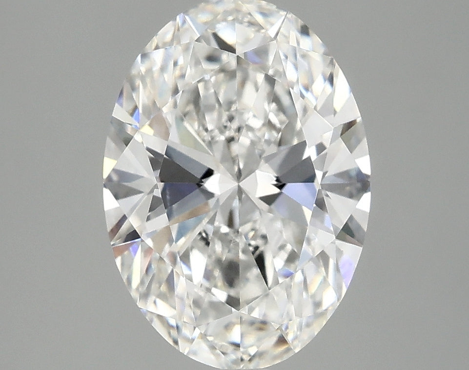 2.85ct Oval, F VVS2 — IGI