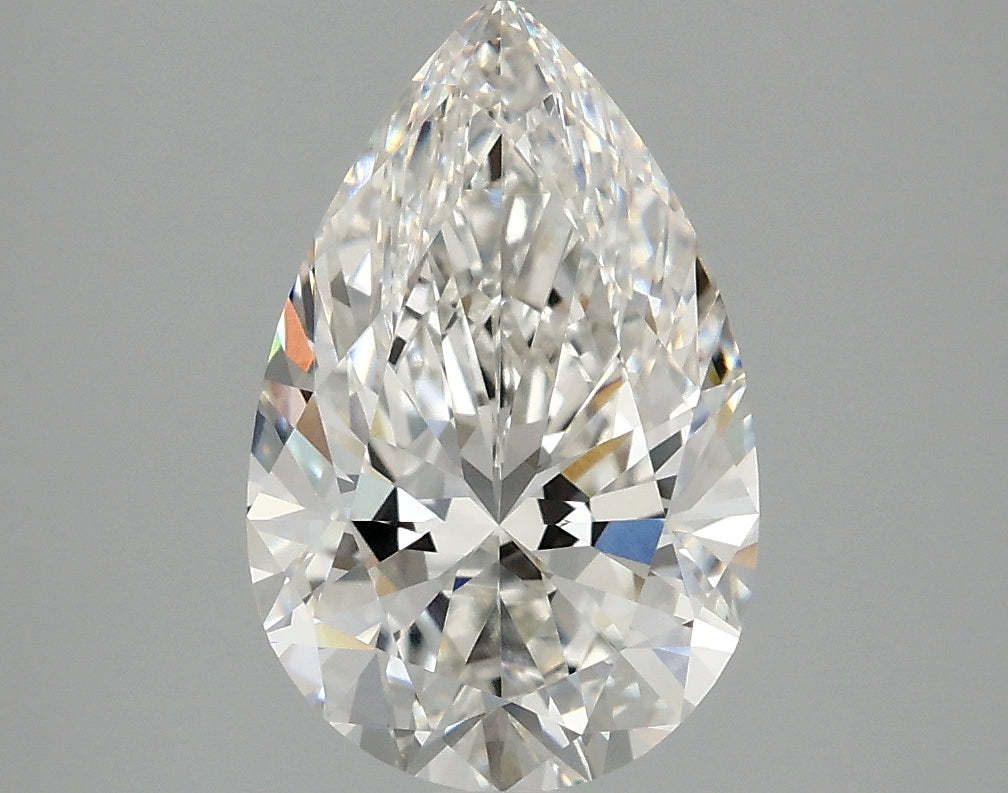 2.36ct Pear, F VVS2 — IGI