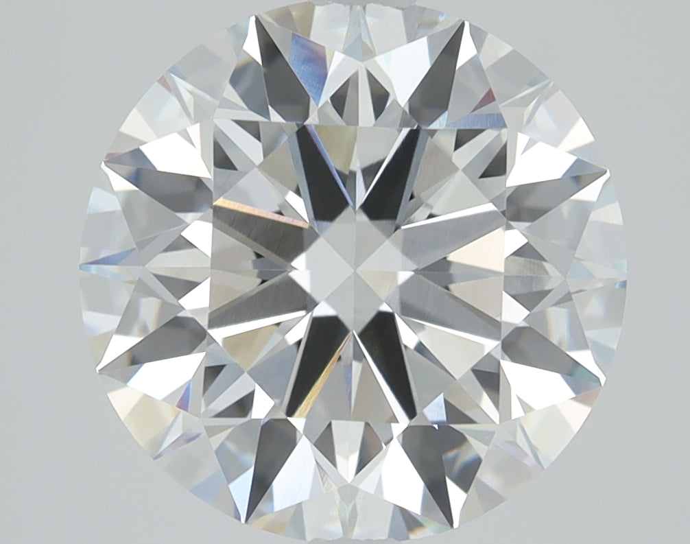 3.08ct Round, F VVS1 — IGI