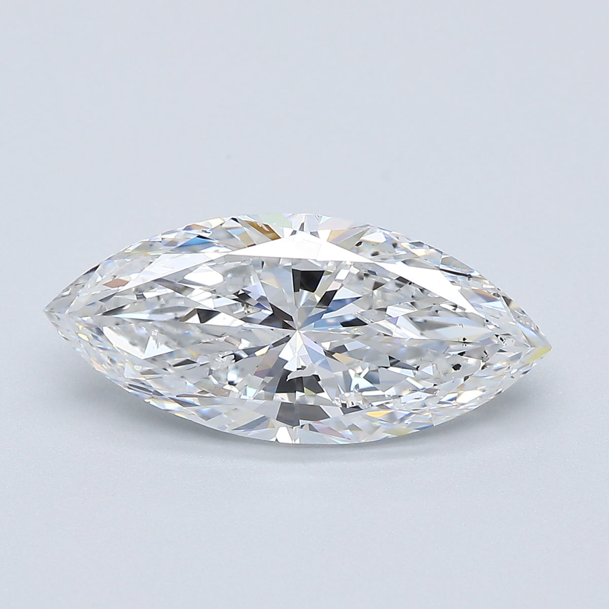 3.01ct Marquise Natural Diamond — D SI2, GIA Certified