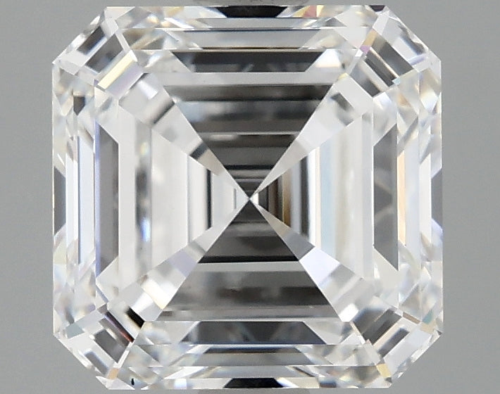 3.04ct Asscher, D VS1 — IGI