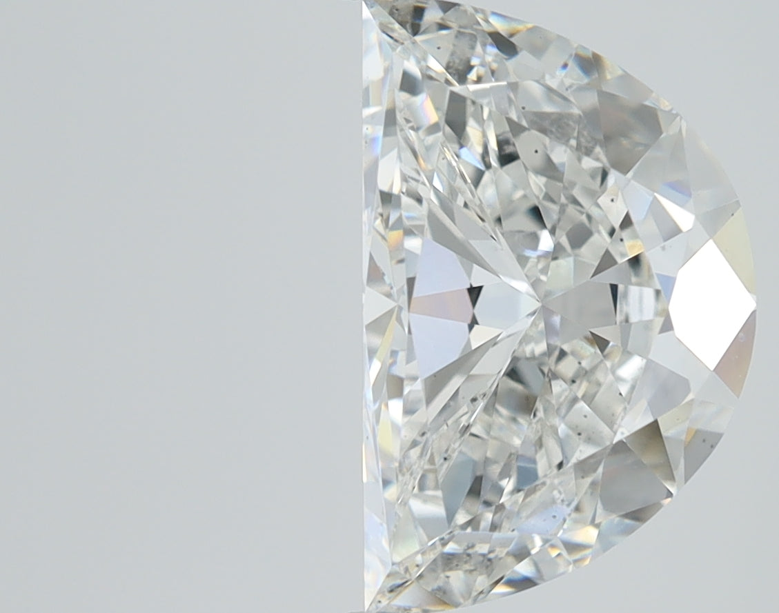 3.5ct Halfmoon Lab-Grown Diamond — E VS2, IGI Certified