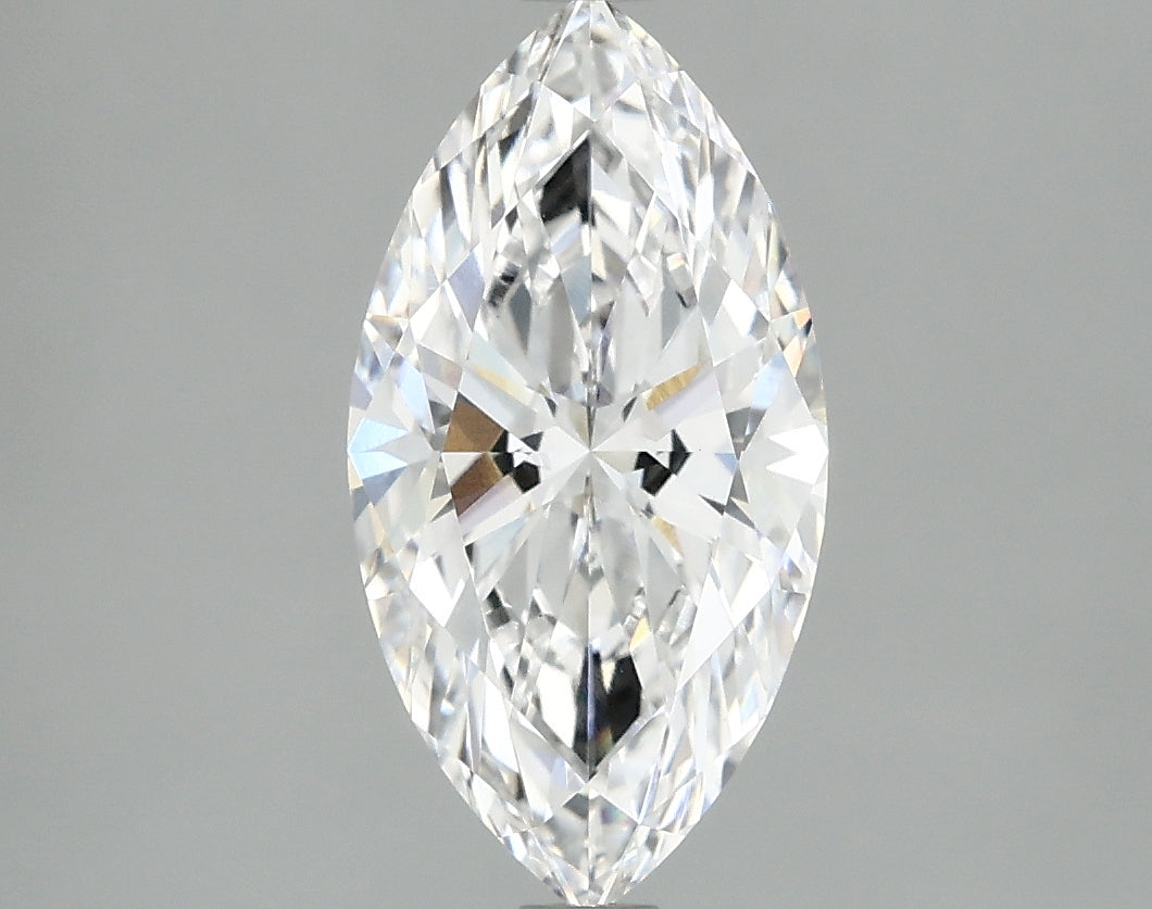 2.1ct Marquise, D VS1 — IGI