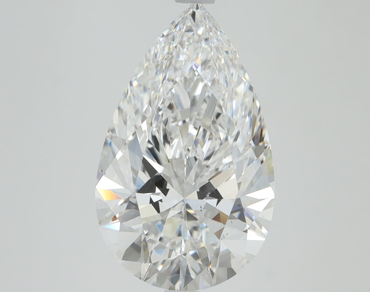 4.0ct Pear, D VS2 — IGI