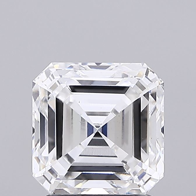 2.2ct Asscher, E VS1 — IGI