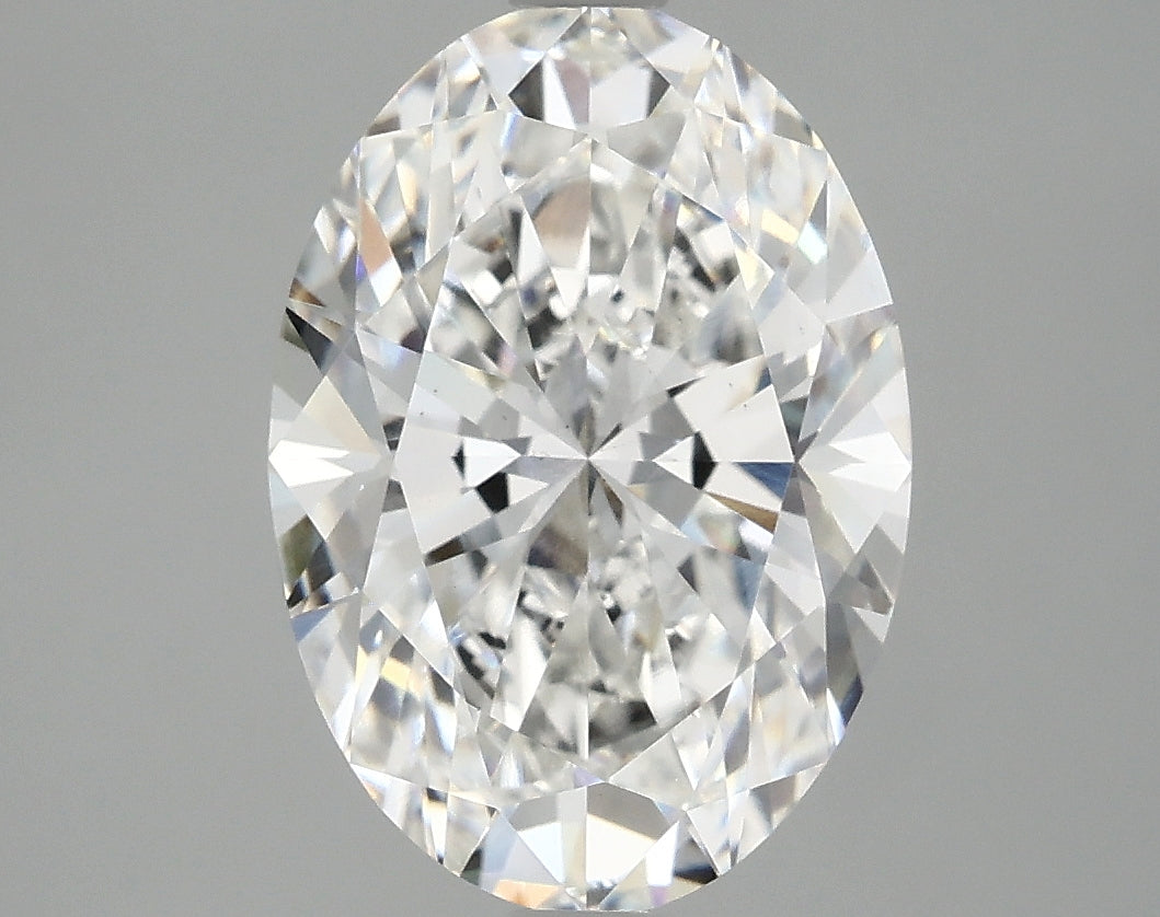 3.85ct Oval, E VS2 — IGI