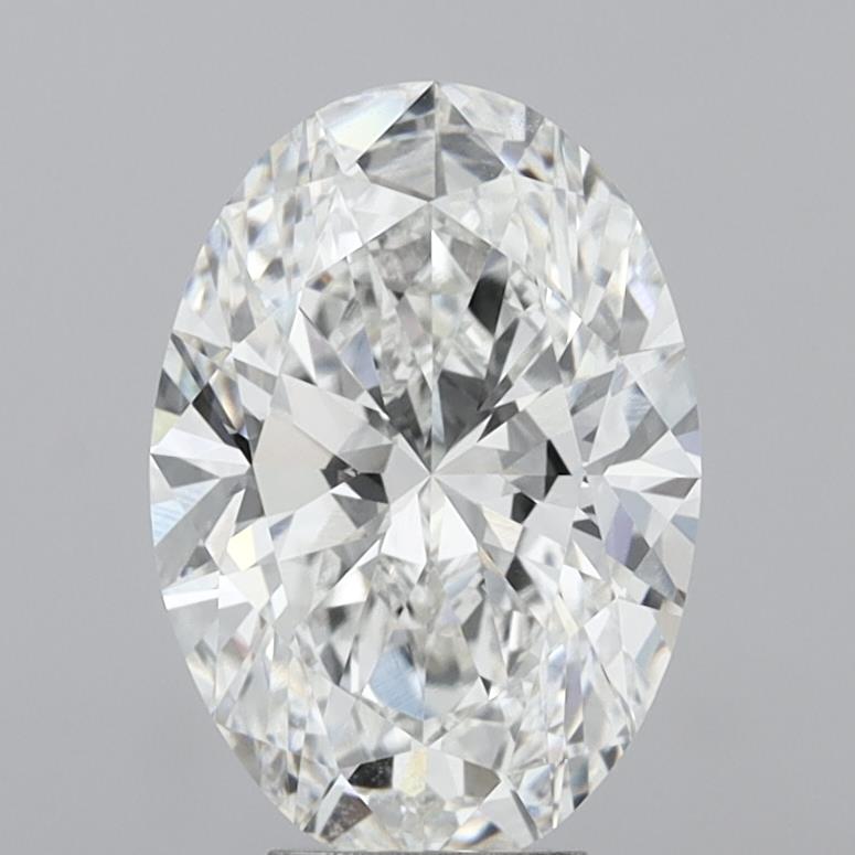 6.08ct Oval Lab-Grown Diamond — F VVS2, IGI Certified
