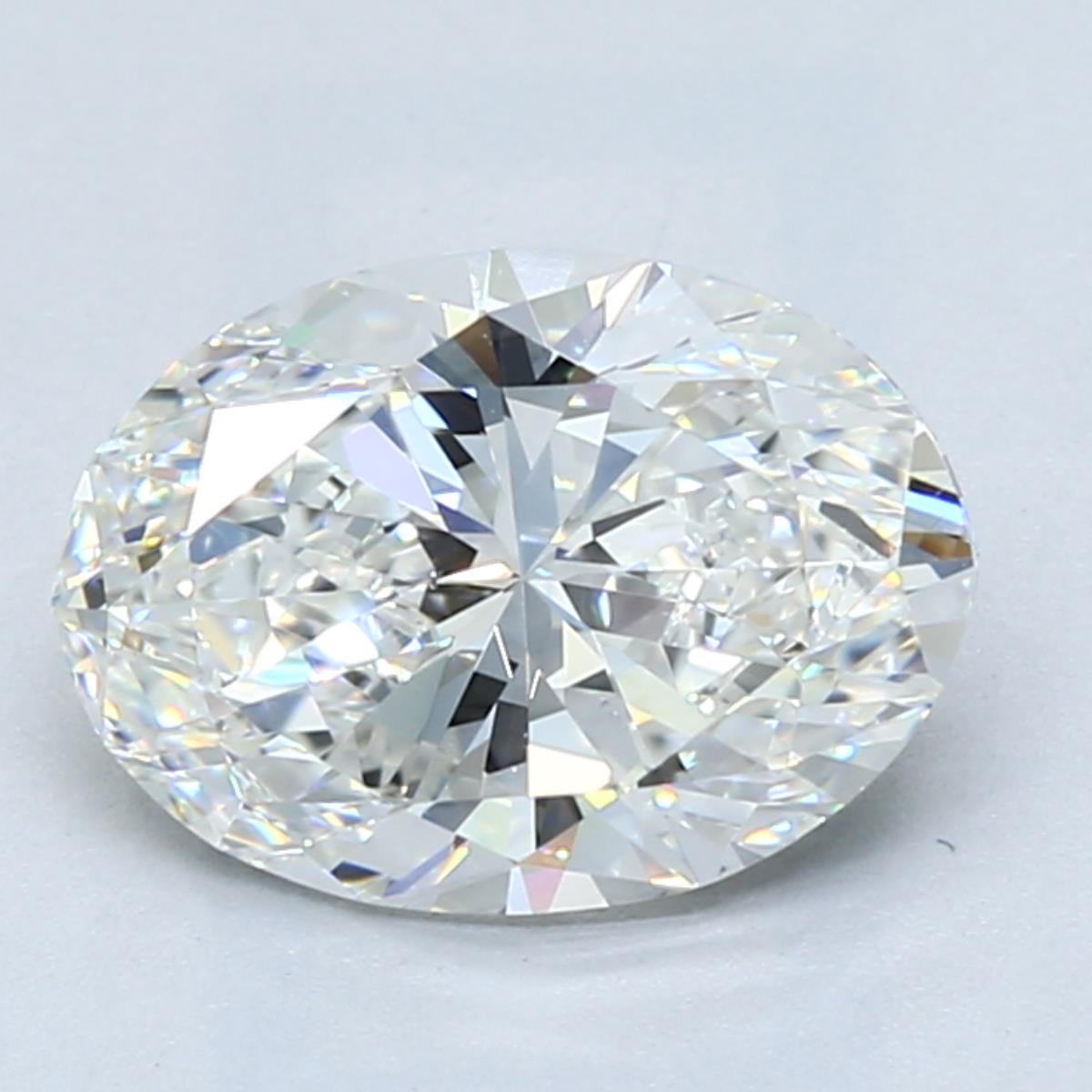 2.5ct Oval Natural Diamond — G VS2, GIA Certified