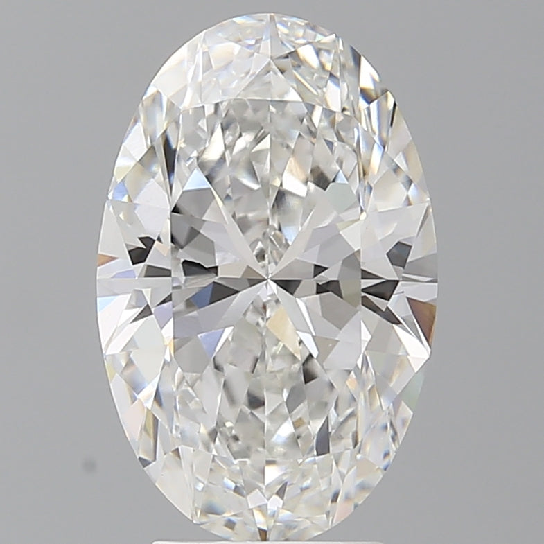 4.08ct Oval Lab-Grown Diamond — E VVS2, IGI Certified