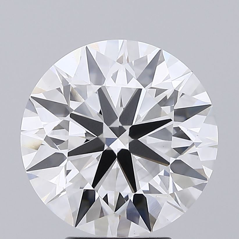 5.04ct Round, F VS1 — IGI