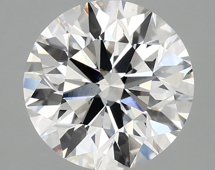 2.06ct Round, F VS1 — IGI