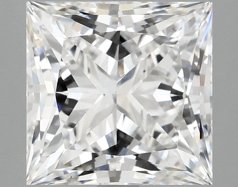 3.93ct Princess, E VS1 — IGI