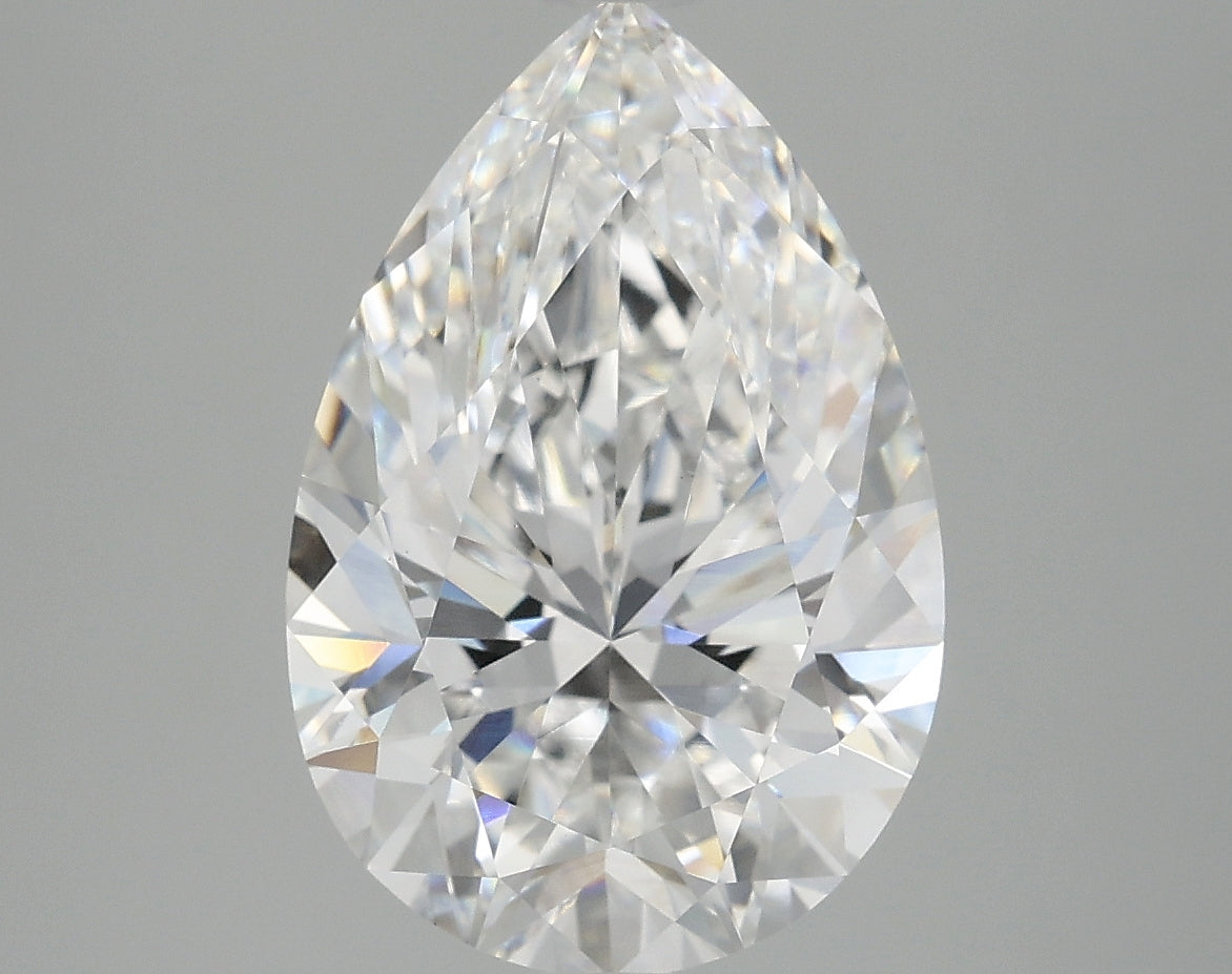 4.67ct Pear Lab-Grown Diamond — D VVS2, IGI Certified