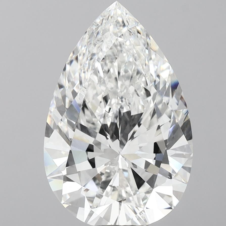10.05ct Pear, E VS1 — IGI