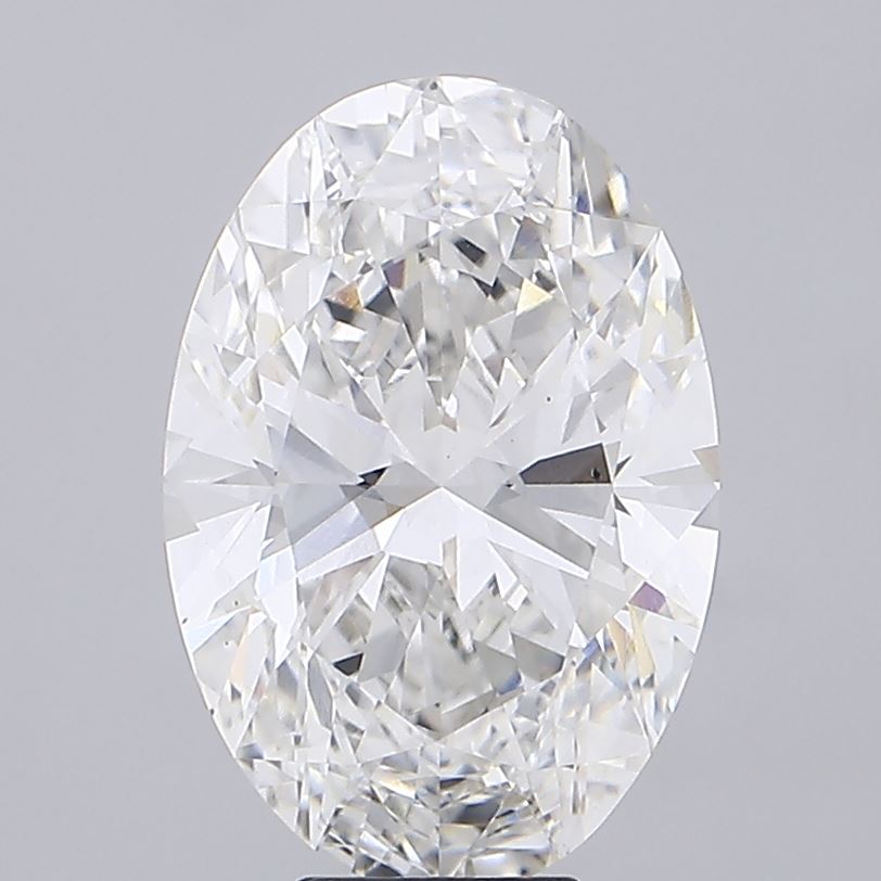 7.82ct Oval Lab-Grown Diamond — F VS2, IGI Certified