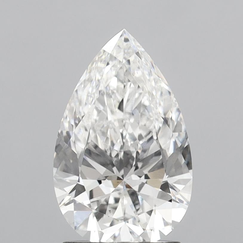 2.02ct Pear, F VS1 — IGI