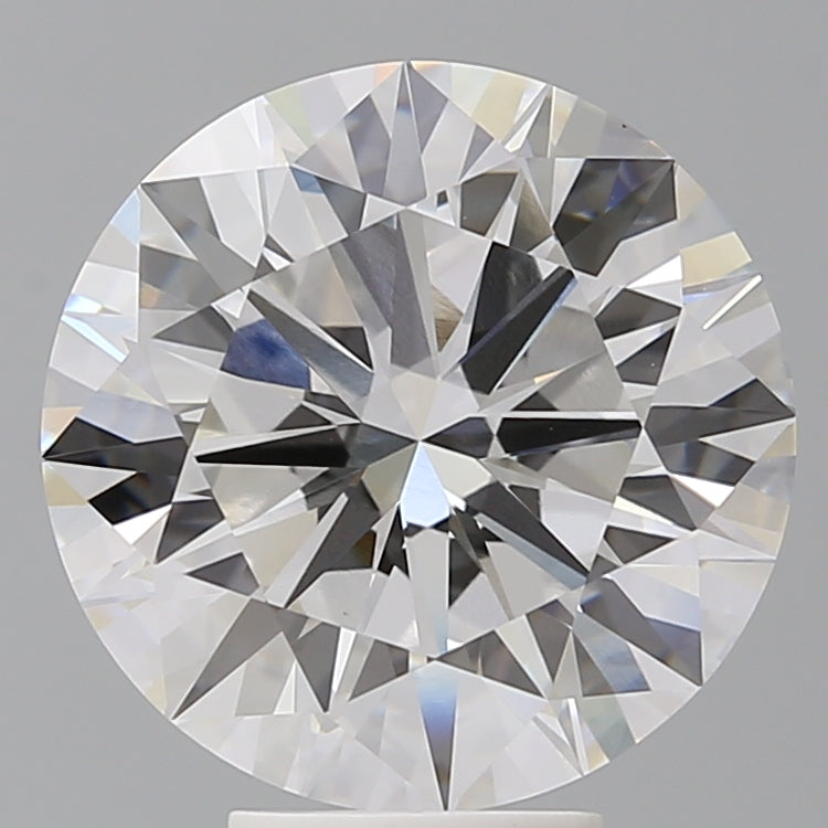 6.54ct Round, F VVS2 — IGI