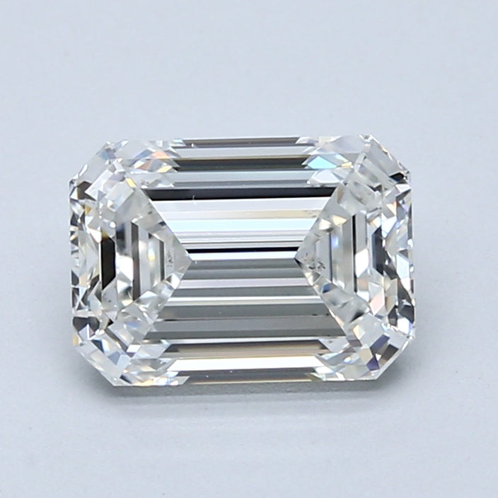2.01ct Emerald, F SI2 — GIA
