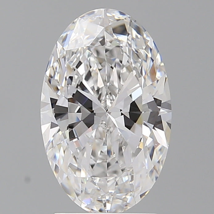 2.55ct Oval Lab-Grown Diamond — D VS1, IGI Certified