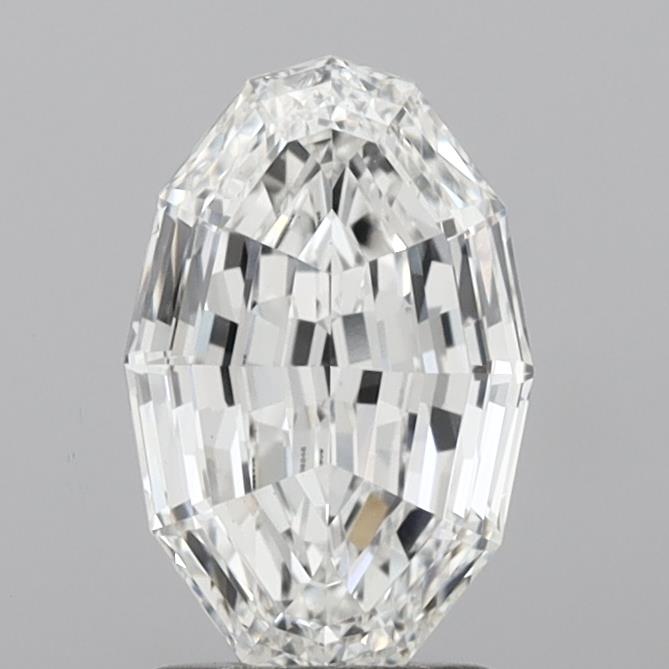 0.97ct Oval Step Lab-Grown Diamond — F VS1, IGI Certified