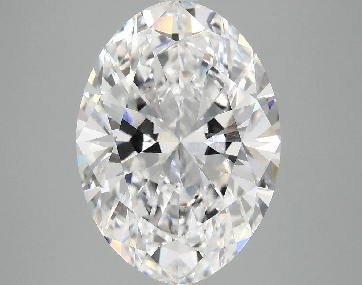 5.05ct Oval, D VVS2 — IGI