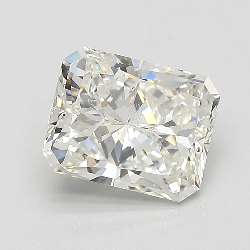 1.7ct Radiant Natural Diamond — J SI2, GIA Certified