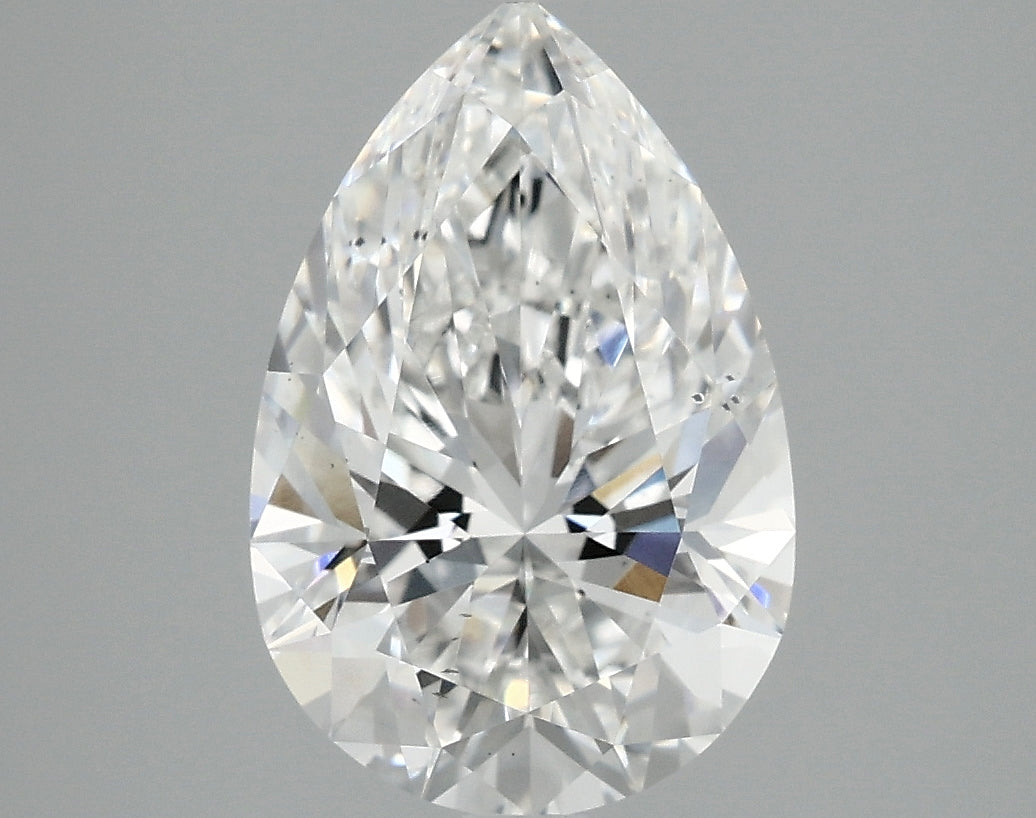 3.1ct Pear Lab-Grown Diamond — E VS2, IGI Certified