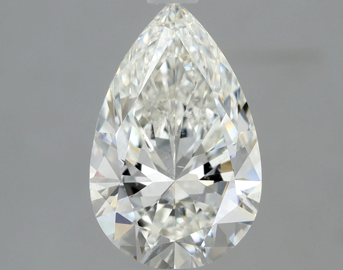 1.7ct Pear Natural Diamond — H SI2, GIA Certified