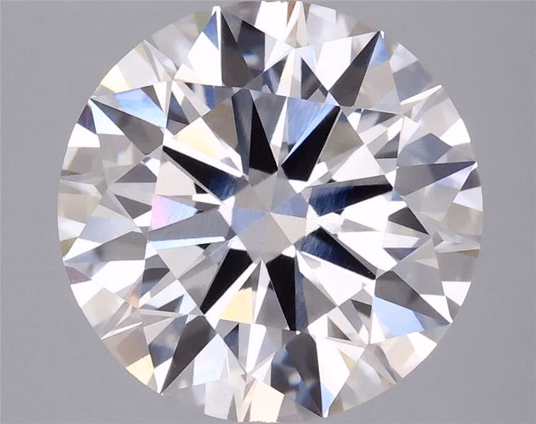 4.09ct Round, E VVS2 — IGI