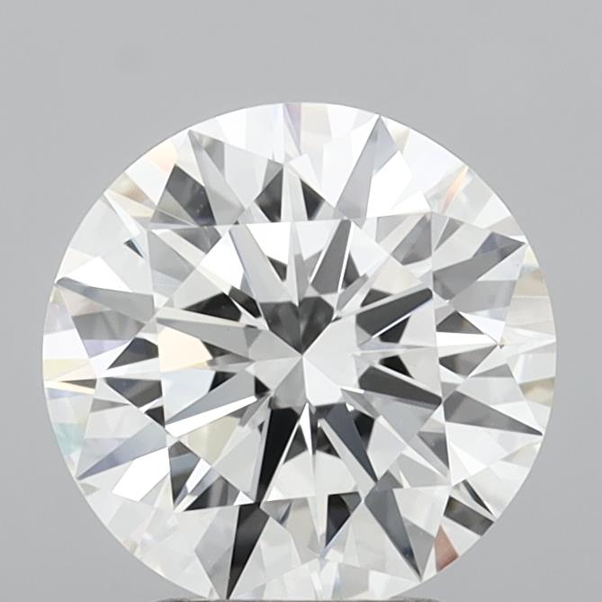 2.9ct Round, F VVS2 — IGI
