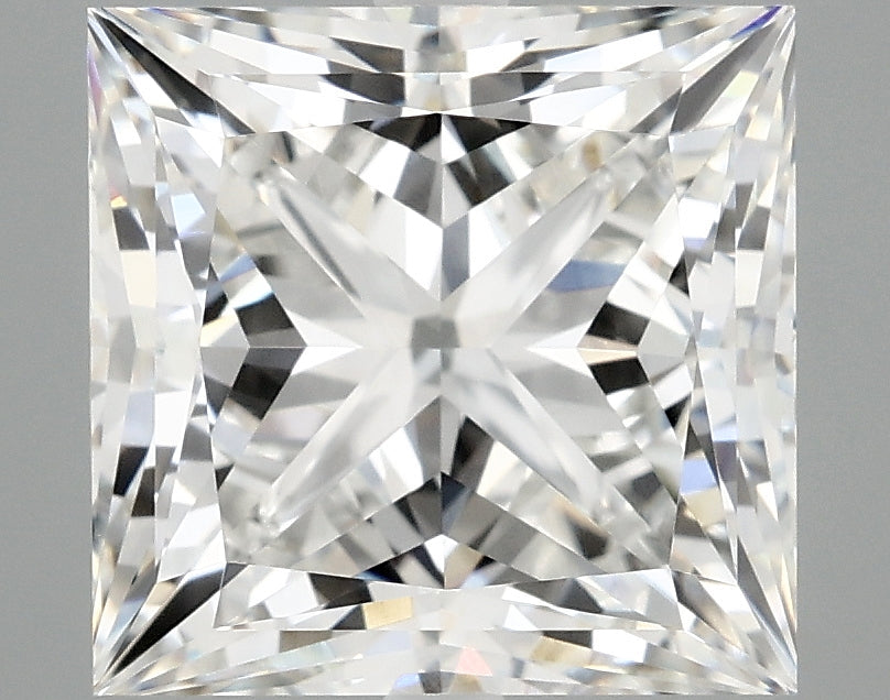5.19ct Princess, F VVS2 — IGI