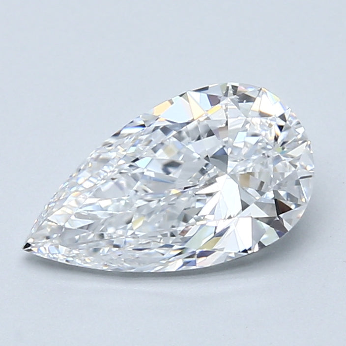 1.5ct Pear Natural Diamond — D VS2, GIA Certified