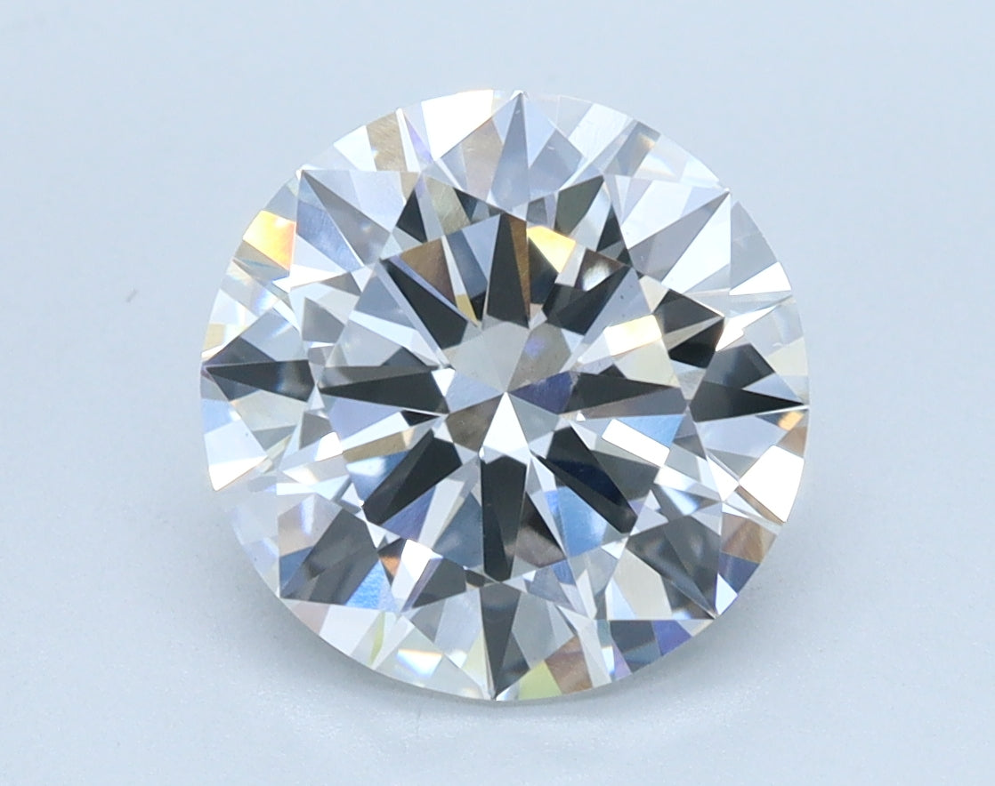 2.23ct Round, D VS2 — IGI