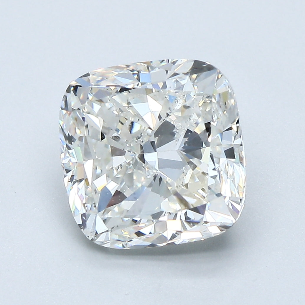 4.01ct CUSHION, H SI1 — GIA — Laura Milman New York