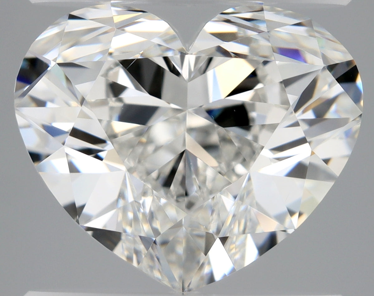 3.01ct Heart Natural Diamond — G VS2, GIA Certified