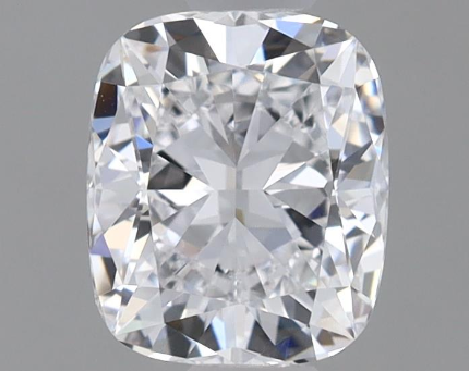 1.01ct Cushion, D VVS2 — IGI
