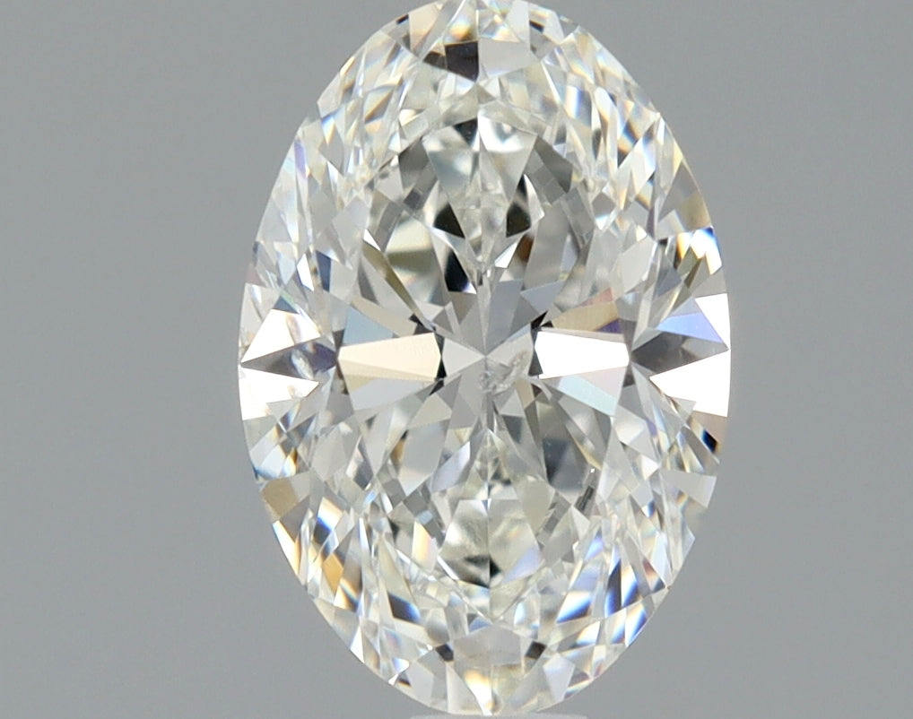 1.0ct Oval, H SI2 — GIA