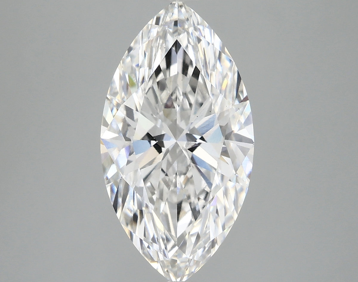 3.87ct Marquise, F VS1 — IGI