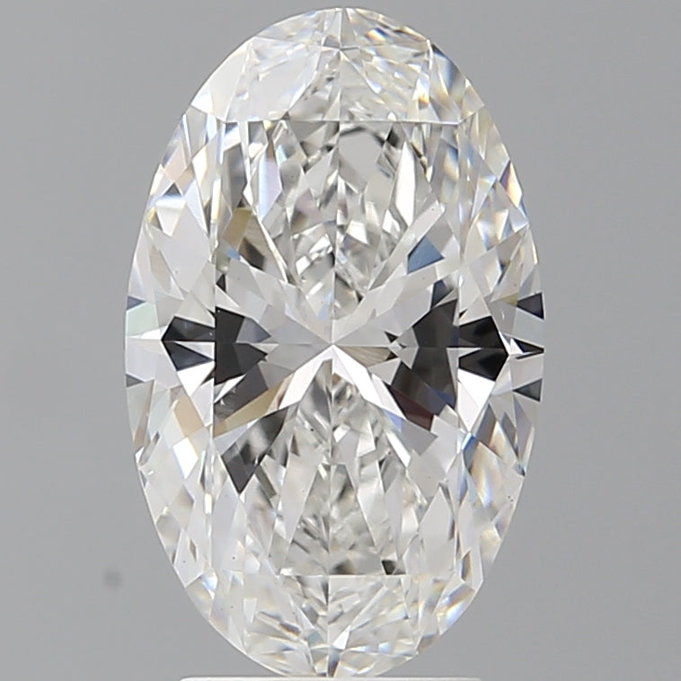 3.5ct Oval Lab-Grown Diamond — E VS1, IGI Certified