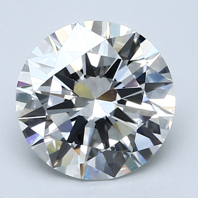 2.4ct Round Natural Diamond — F VS1, GIA Certified