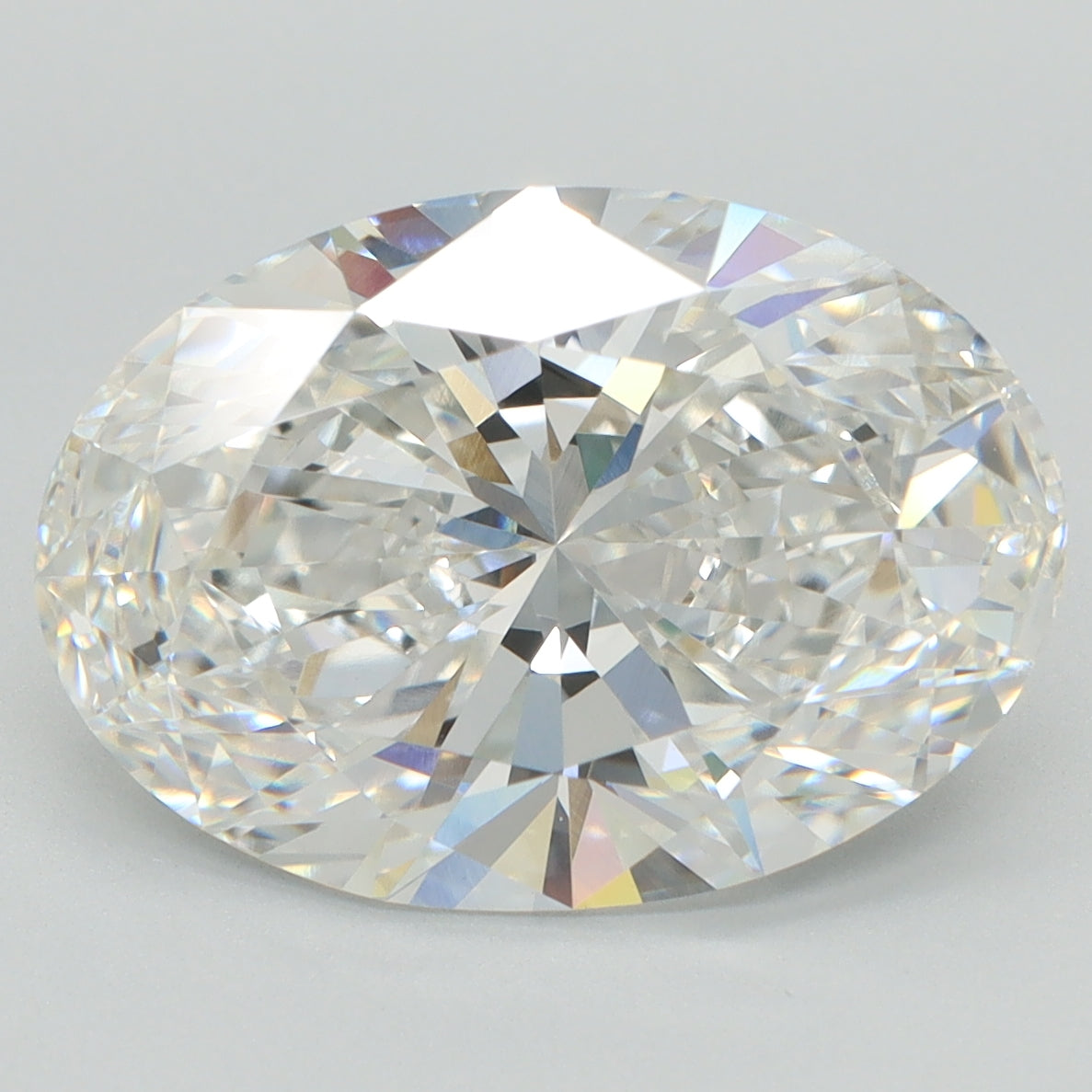 5.08ct Oval, F VVS1 — IGI