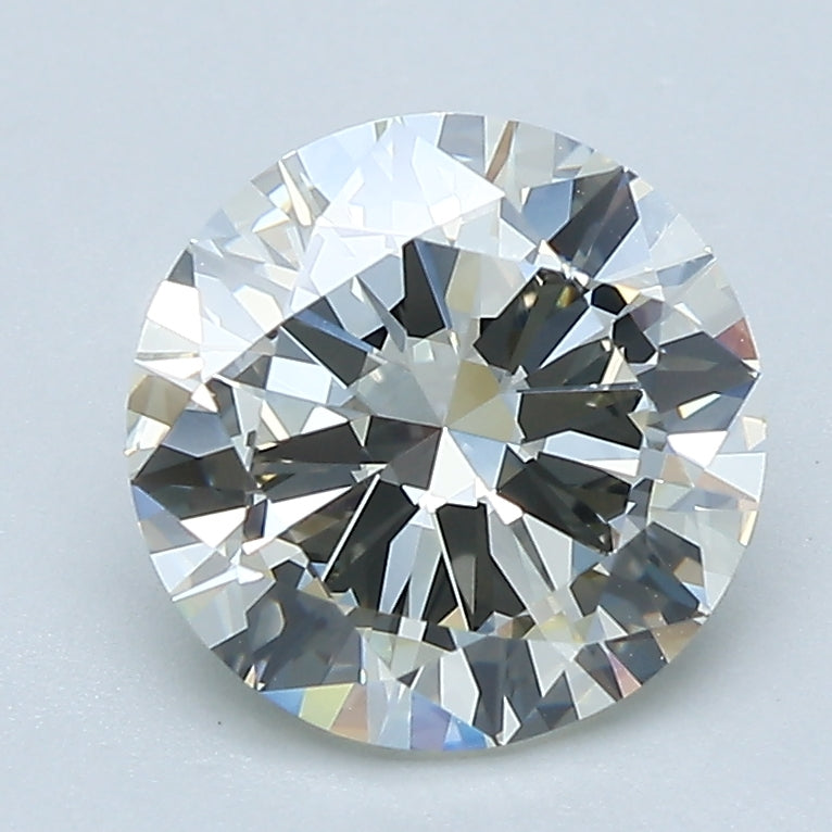 2.0ct Round, I VS1 — GIA