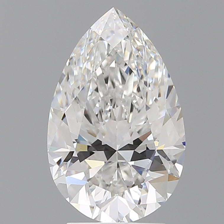 3.42ct Pear Lab-Grown Diamond — E VS1, IGI Certified