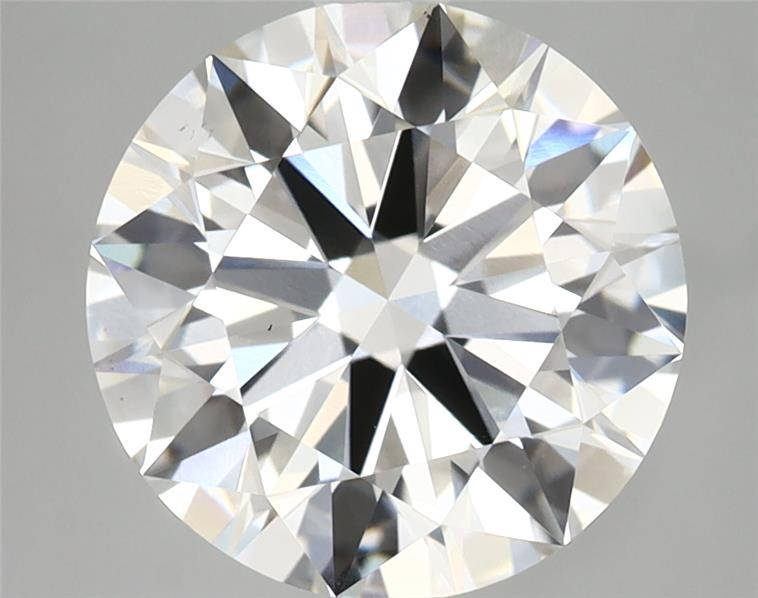3.76ct Round, F VS2 — IGI