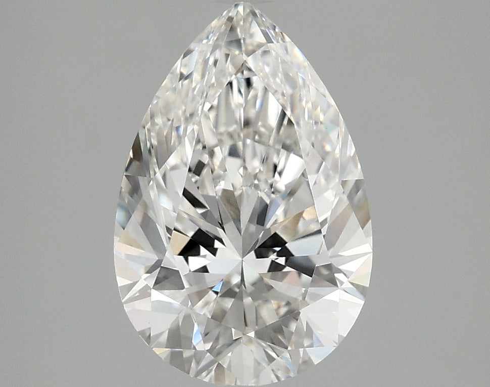 2.58ct Pear Lab-Grown Diamond — F VVS2, IGI Certified